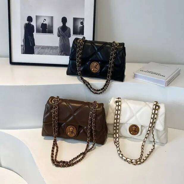 Geometric Shoulder Bag New PU Leather Women s Purse Vintage Square Crossbody for Daily Work Date Night Dinner