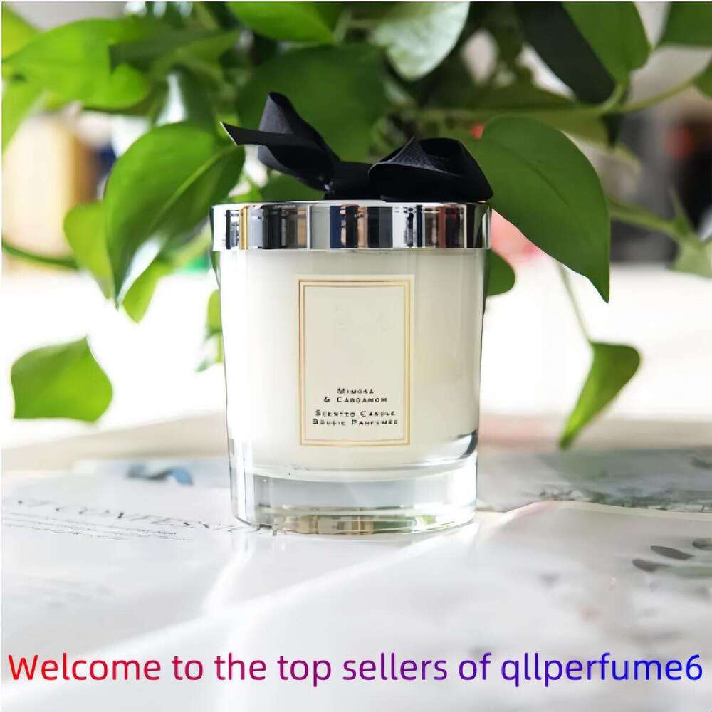 Brand Incense English Pear 200ml scented candle Orange Blossom Women Solid Lasting Fragrance Good Smell Less Scented Candles Perfume-image-1071477639