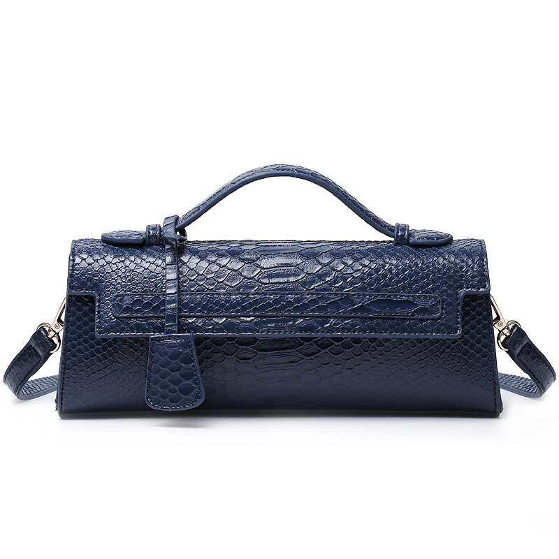 Free Shipping Designer Bag Hot-selling Handbag Ostrich Pattern Shoulder Bag 2025 Spring New Snake Pattern Fresh Crossbody Luxury Bag Bag For Women C