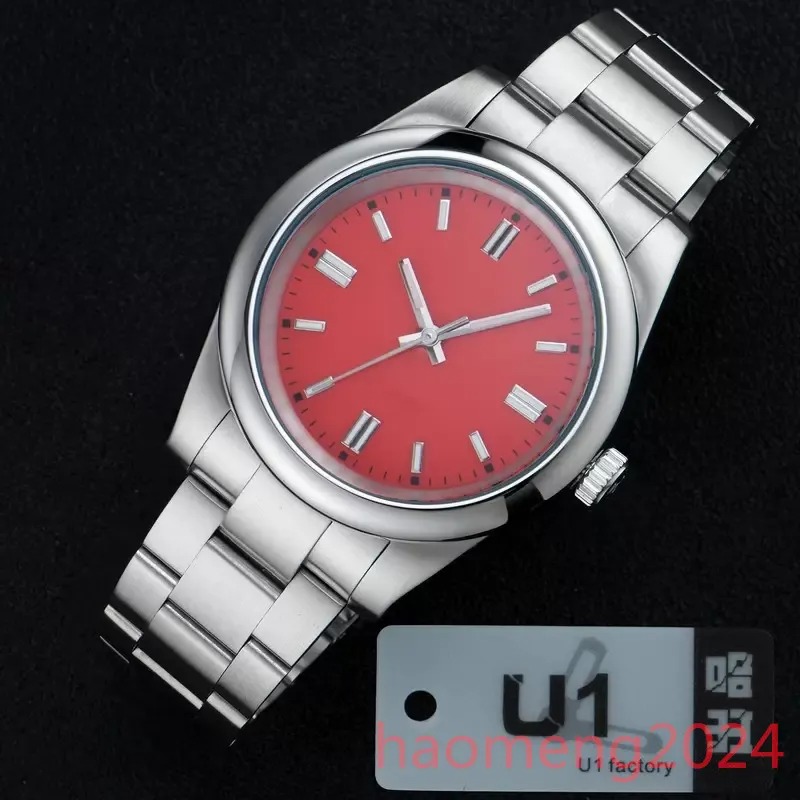 U1 Top AAA Luxury Automatic Mechanical Watch 41 36mm Stainless Steel 2813 Day Date Super Luminous Watches Ladies Waterproof Sapphire Face Wristwatch