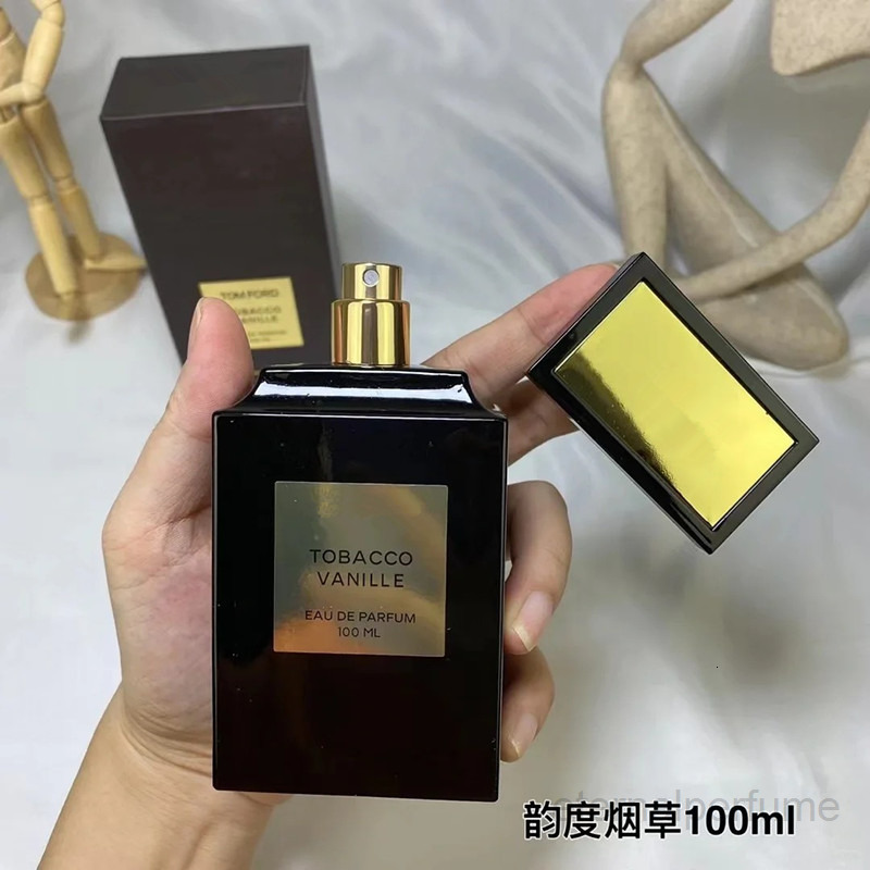 Perfume de la plus haute qualité Tobacco Vanille Perce de pêche amère pour femmes hommes 100 ml Parfum Spray Bonne odeur longue durée