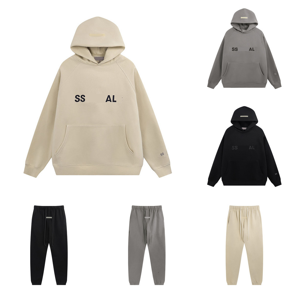 Mens hoodies sweatshirts Designer Hoodie Pullover Hip Hop Tracksuit Oversized 3d Silicon FOG Letter Brand Jumper Jogger Hip Hop cotton streetwear Pa