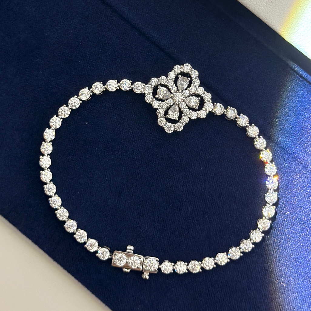 Acier inoxydable avec des diamants qui ne s'estompent jamais, taille de qualité supérieure 17 cm le plus haut matériaux avancés de la taille euro