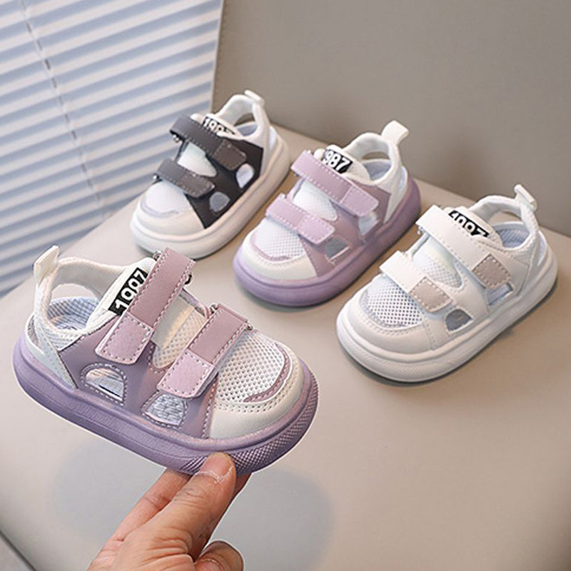 Sandales décontractées d'été pour enfants pour les enfants protégeant les orteils anti-flippées Kidszworld sandales sandales de marche baskets ch