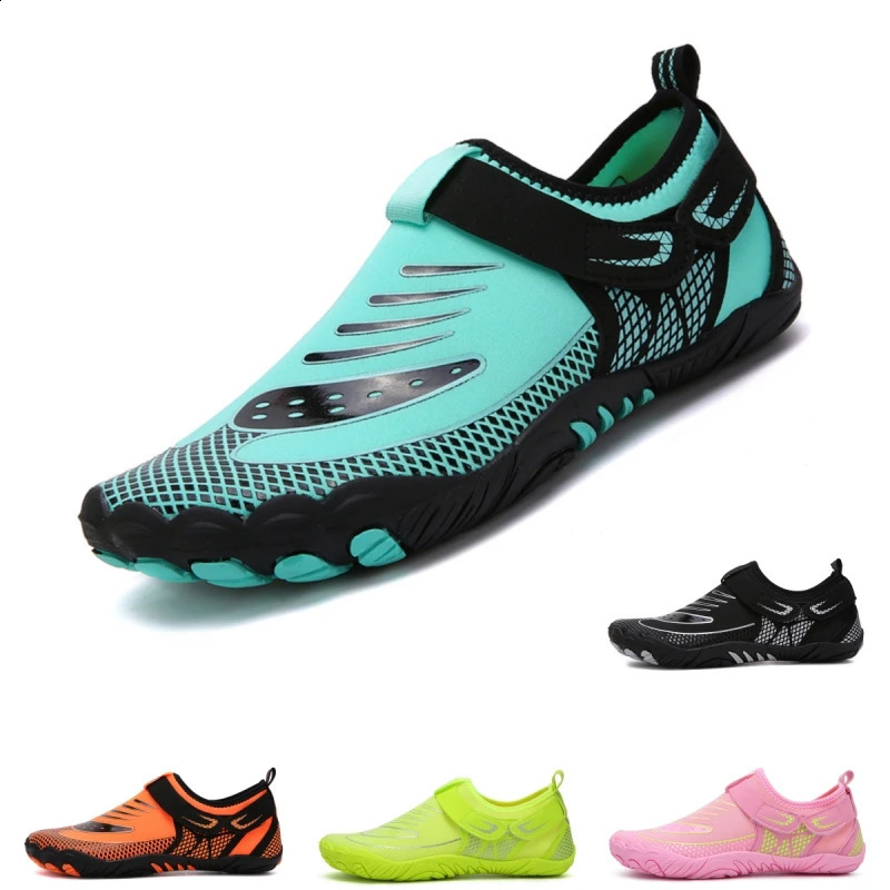 Unisex Barefoot Aqua quick dry perforated drainage beach swim footwear Water Shoes Men Fishing Beach Aqua Women Non Slip Sneakers Summer Outdoor Wat