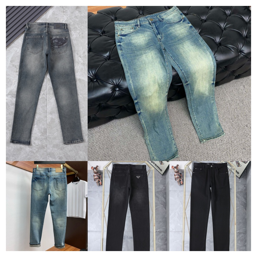 Designer purples jeans for mens Fashion Mens Designer Splicing Jeans Ripped Denim Pants Luxury Hip Hop Distressed Men Women Trousers black jeans 29-
