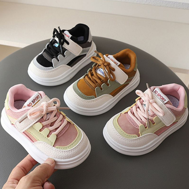 2025 Autumn New Children Sneakers for Girl Boy Fashion Toddler Comfortable Anti-slip Kidszworld Casual Versatile Kid Sports Shoes Sizes 21 - 30 K034