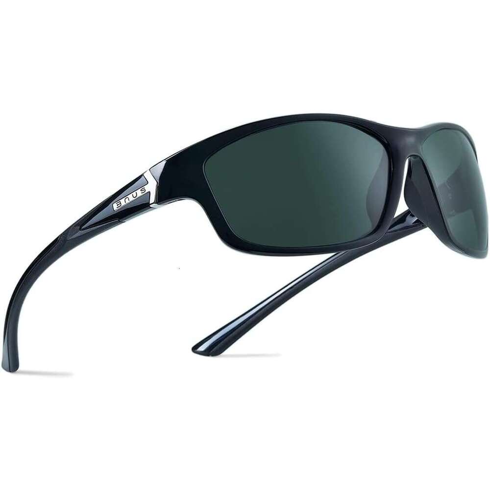 Bnus corning glass lens polarized sunglasses for men & Women italy made w. High Performance Plastic Lens option