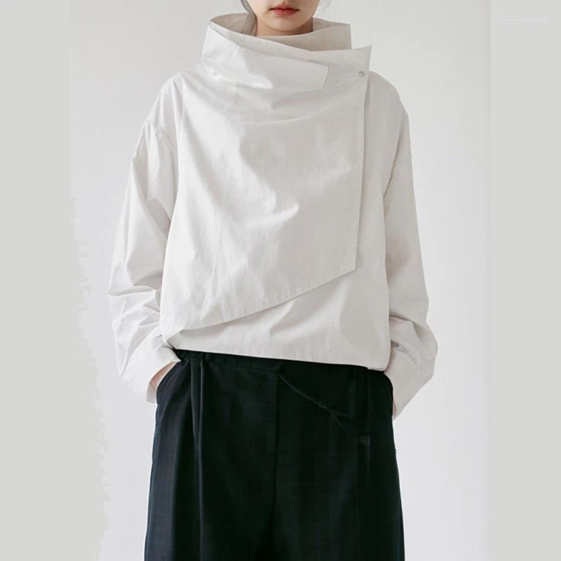 Women's Jackets Gymystars 2025 Casual Jacket Autumn Clothes Long Sleeves Stand Collar Simple White Coats Outerwear For Women Female