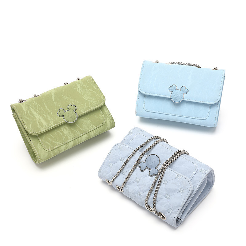 French Fashion Women's Shoulder Bag Free Shipping Designer Luxury New Diamond Embroidered Handbag Chain Cross Side Small Square Bag Casual B