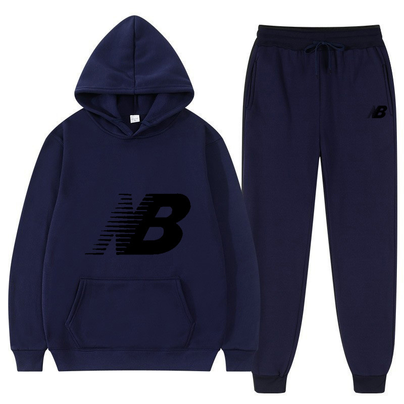 Popular Mens Tracksuit Womens Designer Hoodie Tracksuits Pullover Hoodies Sweatshirt Fashionable Sportsuits And Pants Print NB Hooded Trousers Sport