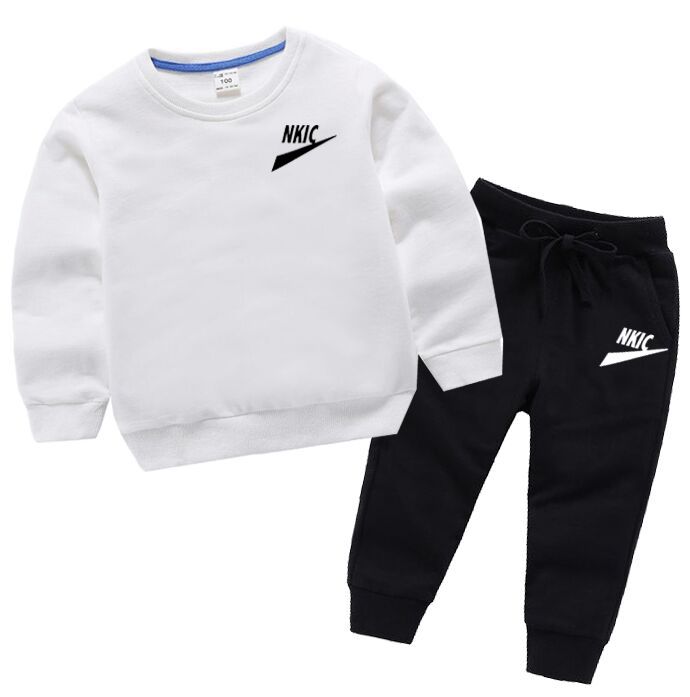 Sets Clothing Brand Clothing Sets Children Autumn Sports Suit Fashion Boys Girls 100 Cotton Sweatshirts Pants Outfit Suit Kids Tracksuit For 2Pcs-image-1087662330