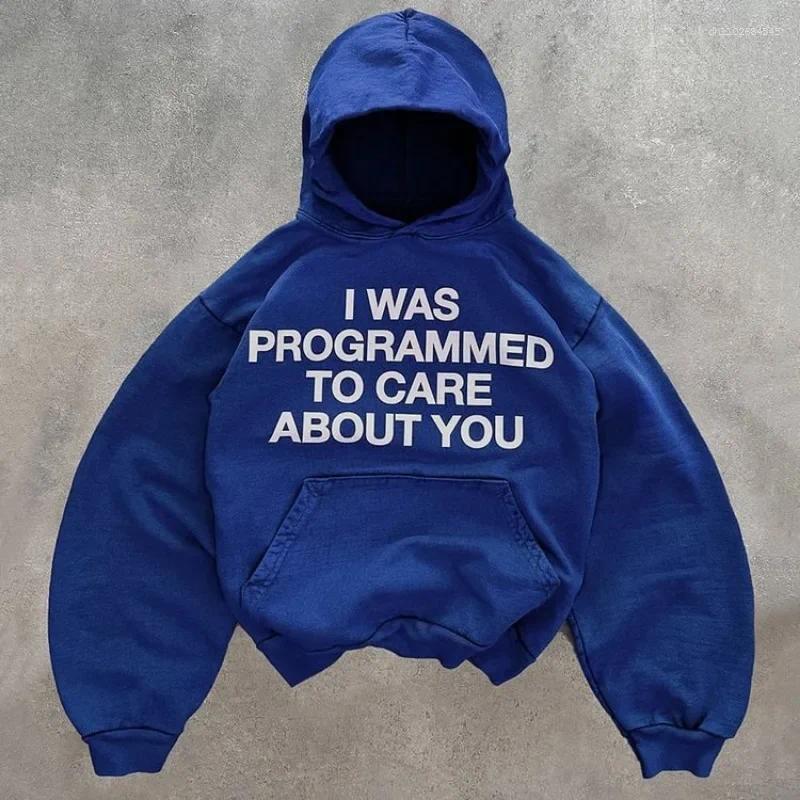 Women's Hoodies Oversized Letter Harajuku Print Hoodie Men Women 2025 Fall Long Sleeve Casual Sweatshirt Streetwear Tops For