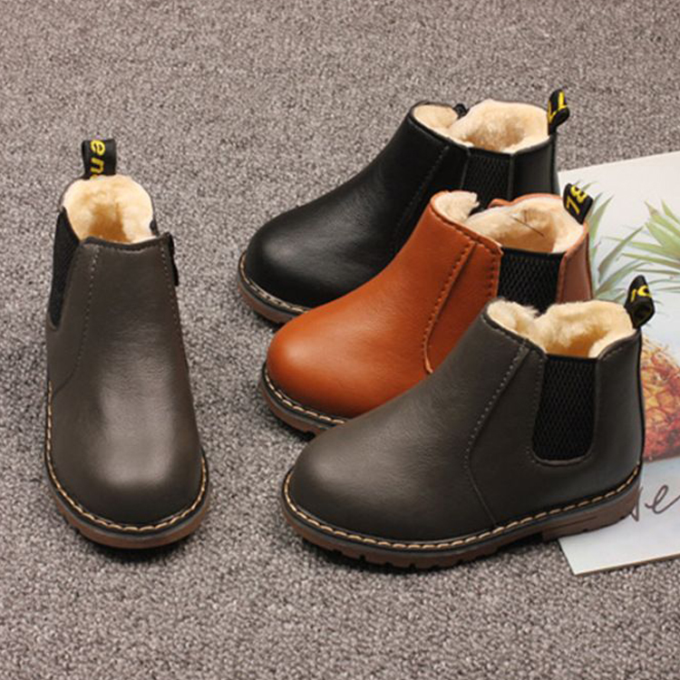 Nouvelles bouts de neige pour les jeunes de la mode Chaussures pour enfants d'hiver imperméables