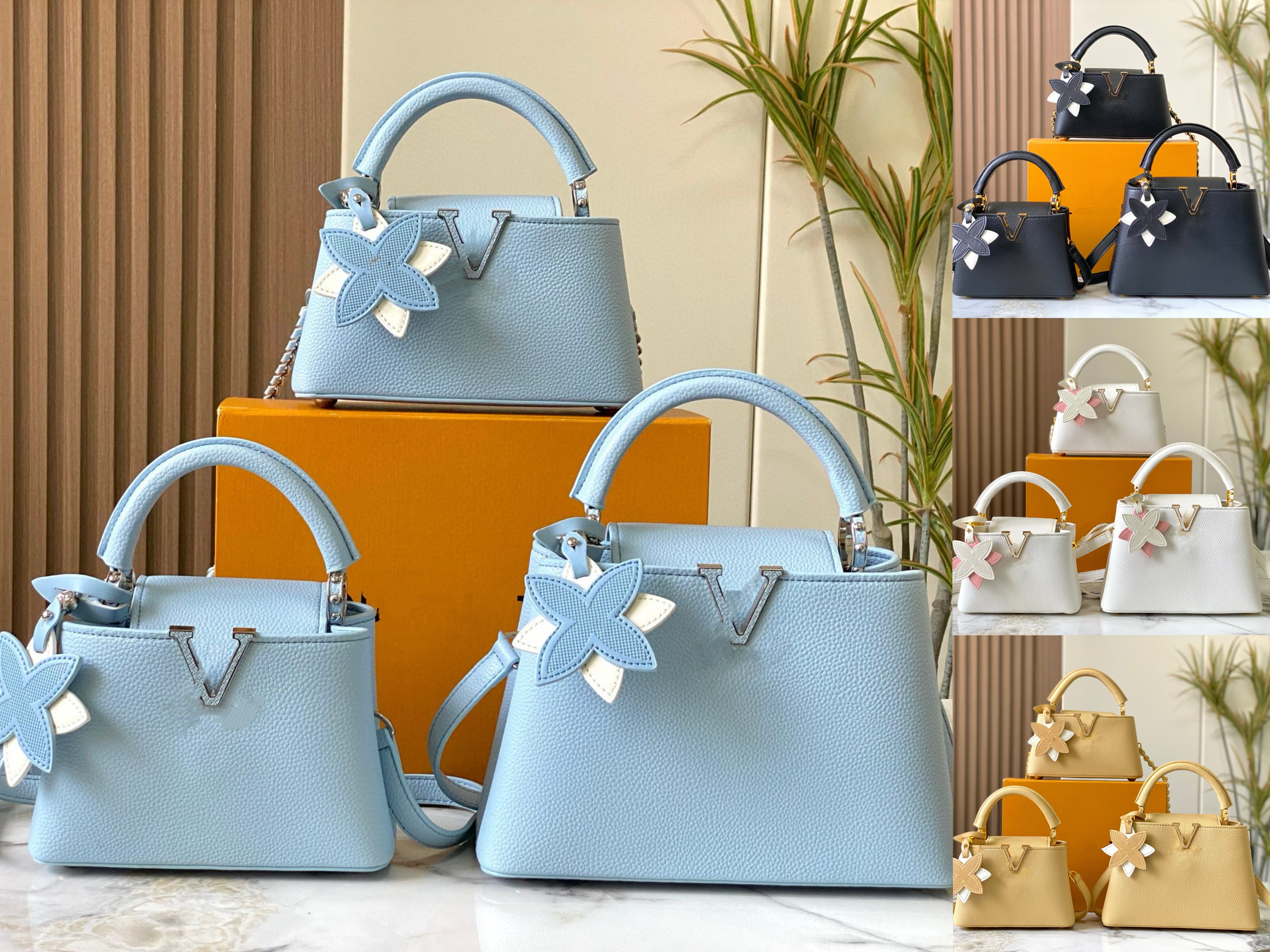 2025 NEW designer Bag Diamonds Lady Bags Capucines Tote Bag Shoulder Bag Crossbody Bag Wallet