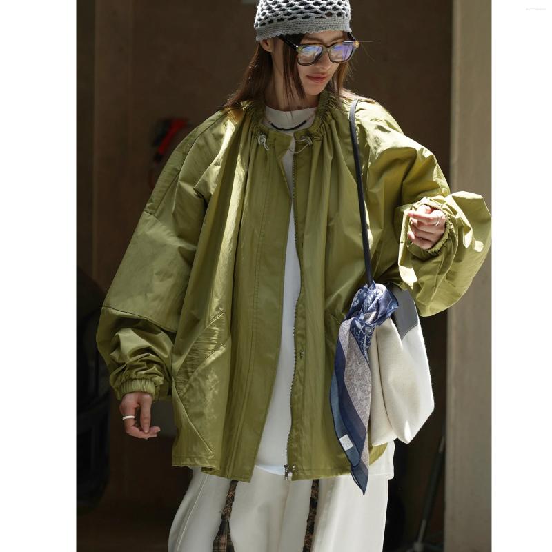 Vestes pour femmes automne-toile de sport extérieur veste zippe