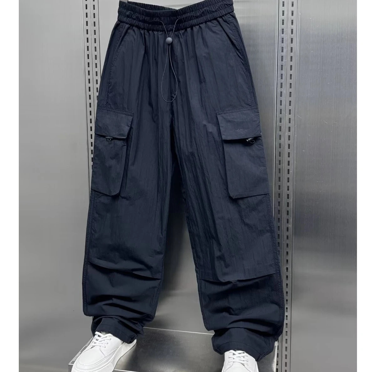 Overalls for Men Clothes Summer Pants Man Clothing Floor Mopping Work Wear Breathable Pant Cargo 250818
