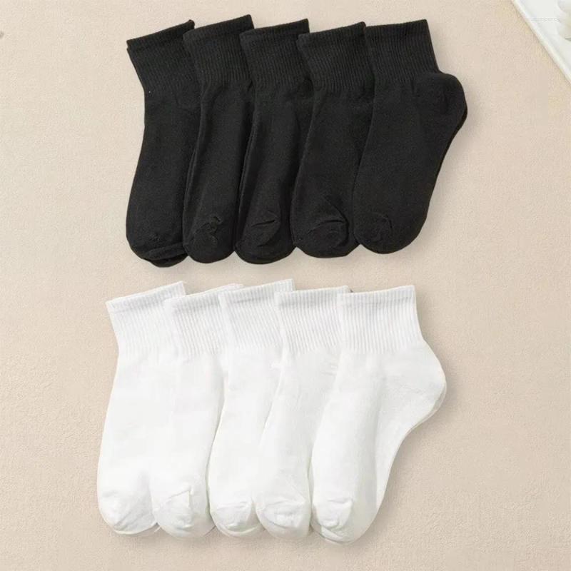 Men's Socks 10 Pairs Of Solid Color Breathable Comfortable And High-quality Low Cut