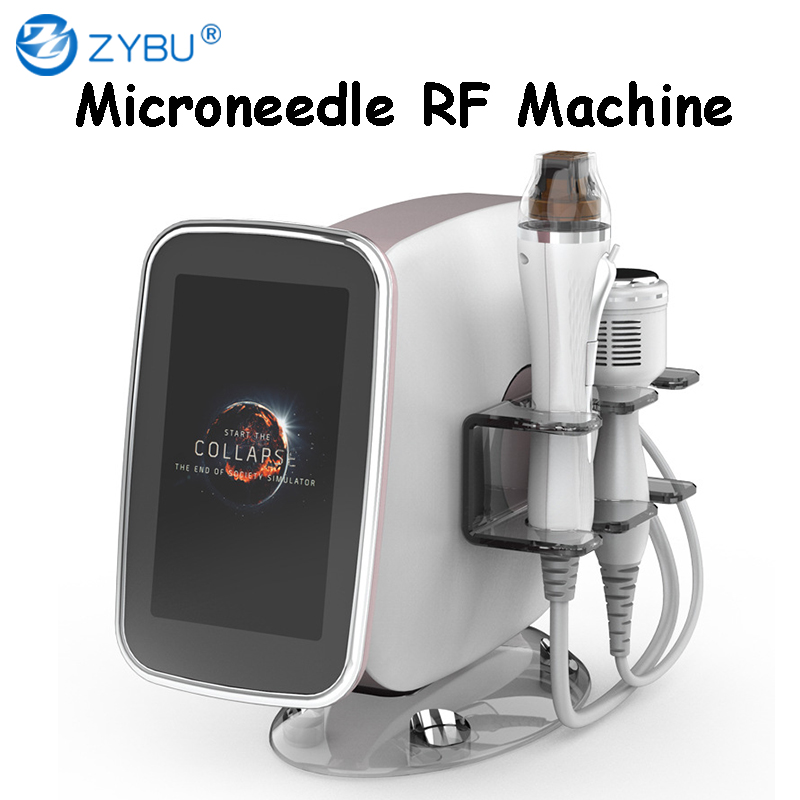 New Arrival 2 in 1 Gold Fractional RF Microneedle Machine Micro Needle Radio Frequency Wrinkle Removal Facial Lifting Wrinkle Removal Anti Aging