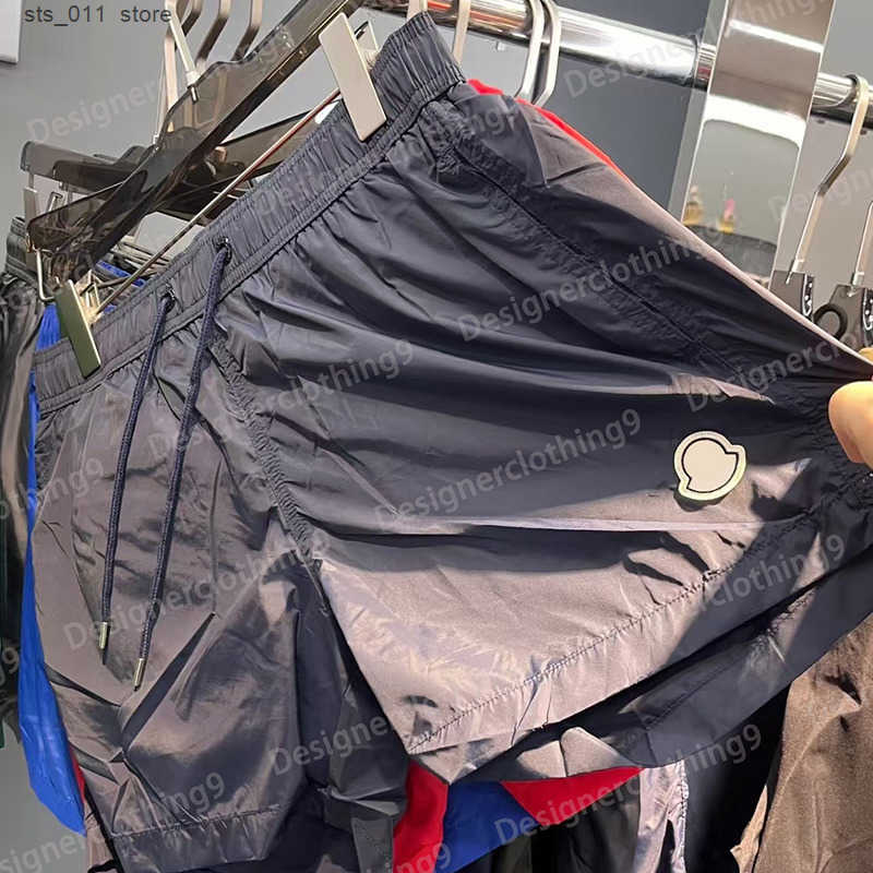 Mens Designer Swimwear - Stylish Mens Beach Shorts Lightweight Summer Sport Shorts in Black Gray Grn Orange - Sizes M to 3XL Z250818