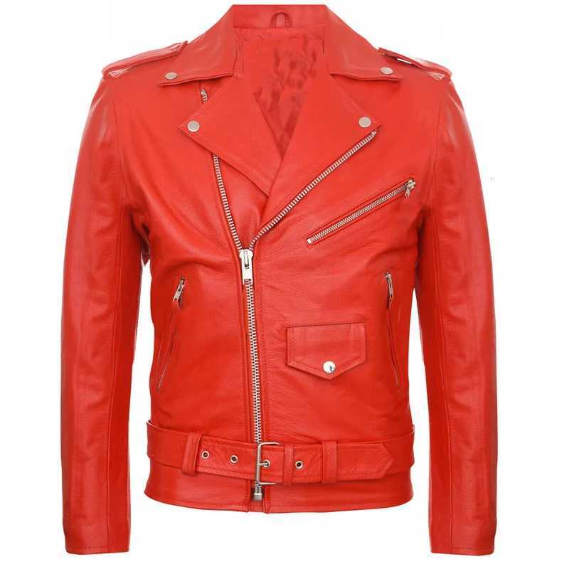 Boutique Punk Men PU Leather Jacket Motorcycle Fashion Slim Fit Leather Coat XJ250818