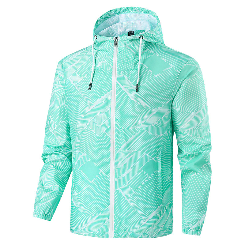 Veste de créateurs Veste décontractée pour hommes - Veste à capuche à capuche légère polyvalente Matel de sport extérieur en ligne pour la randon