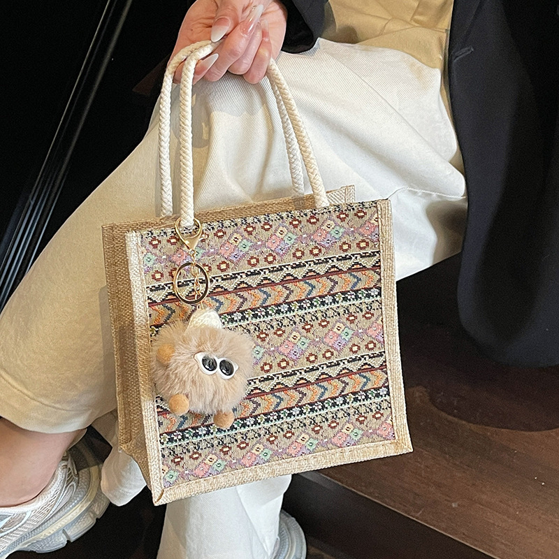Niche Sac polyvalent sac de luxe BagDesigner Livraison gratuite pour les femmes 2025 Nouvelle mode Single Tote Sac de style ethnique Étudiant Stu