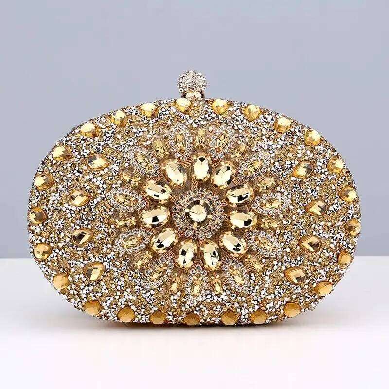 Sacs de créateurs 2025 Dia Femmes Embrayage Sac de soirée Mariage Crystal dames Phone Pocket Pocket Purse portefeu