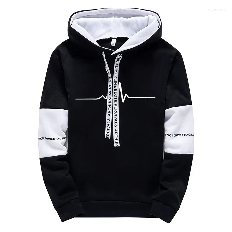 Men's Hoodies Autumn Winter Pullover Daily Sweatpants Sweatshirts Casual Fashion S Men Comfort Jogging Tracksuit Quality