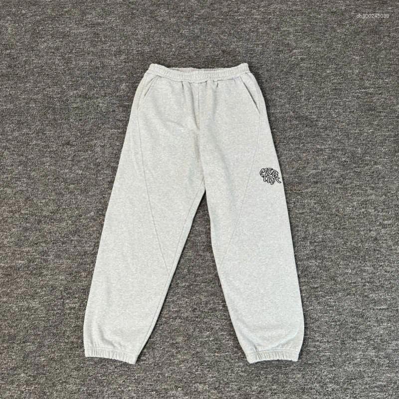 Men's Pants Trousers Embroidery Streetwear Jogging Autumn Winter Clothing Loose