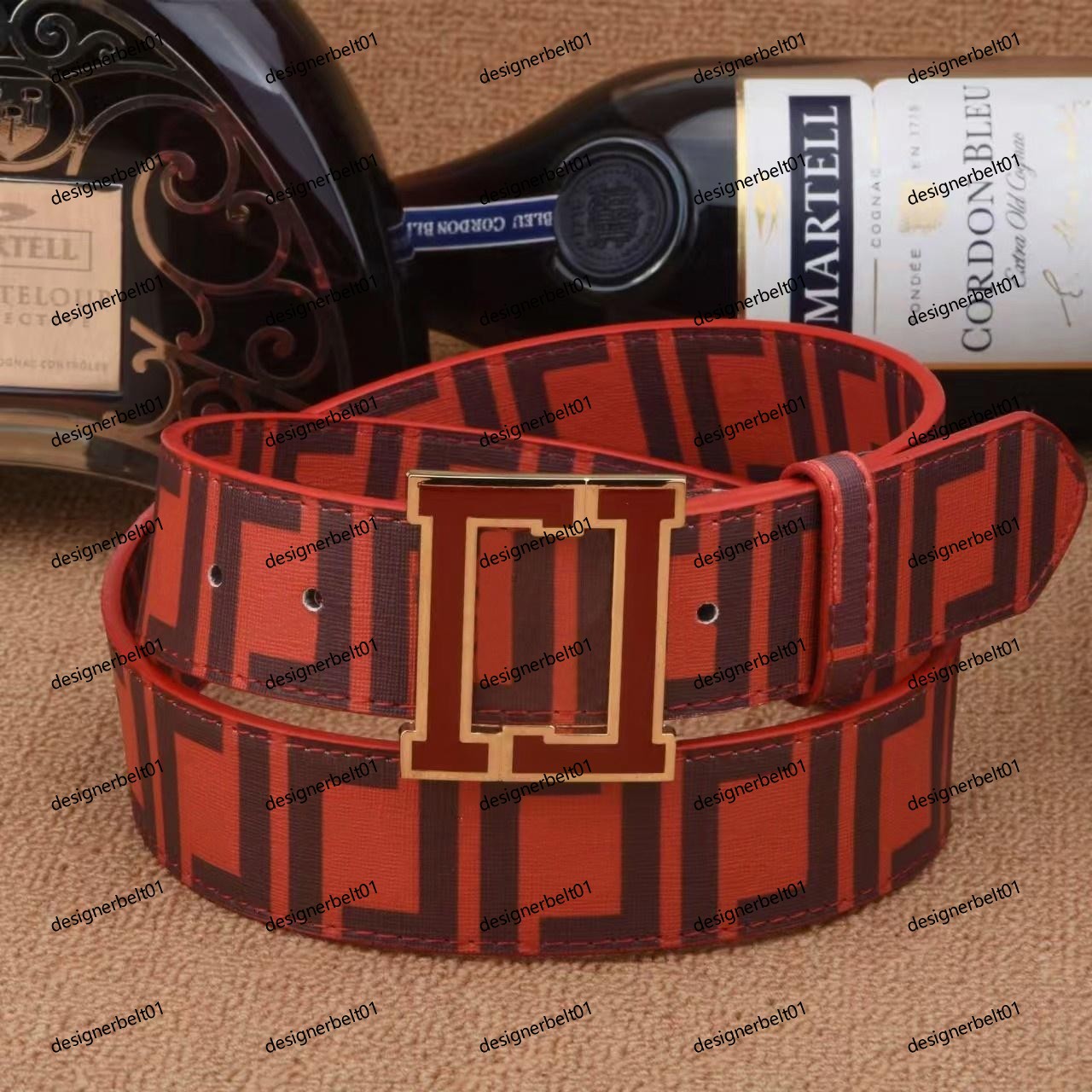 Designer Belt Men's Belt Women's Belt Luxury Business Belt Luxury Belt Fashion Classic Retro Leather Belt High Quality Metal Buckle Smooth