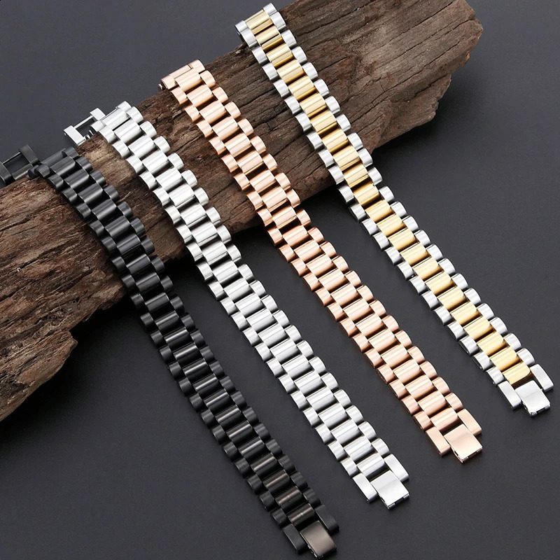 316L Bracelet en acier inoxydable pour hommes Femmes de 15 mm de large Link Watch Chain pour hommes Bracelets Colliers Mannen Armband Hand Access