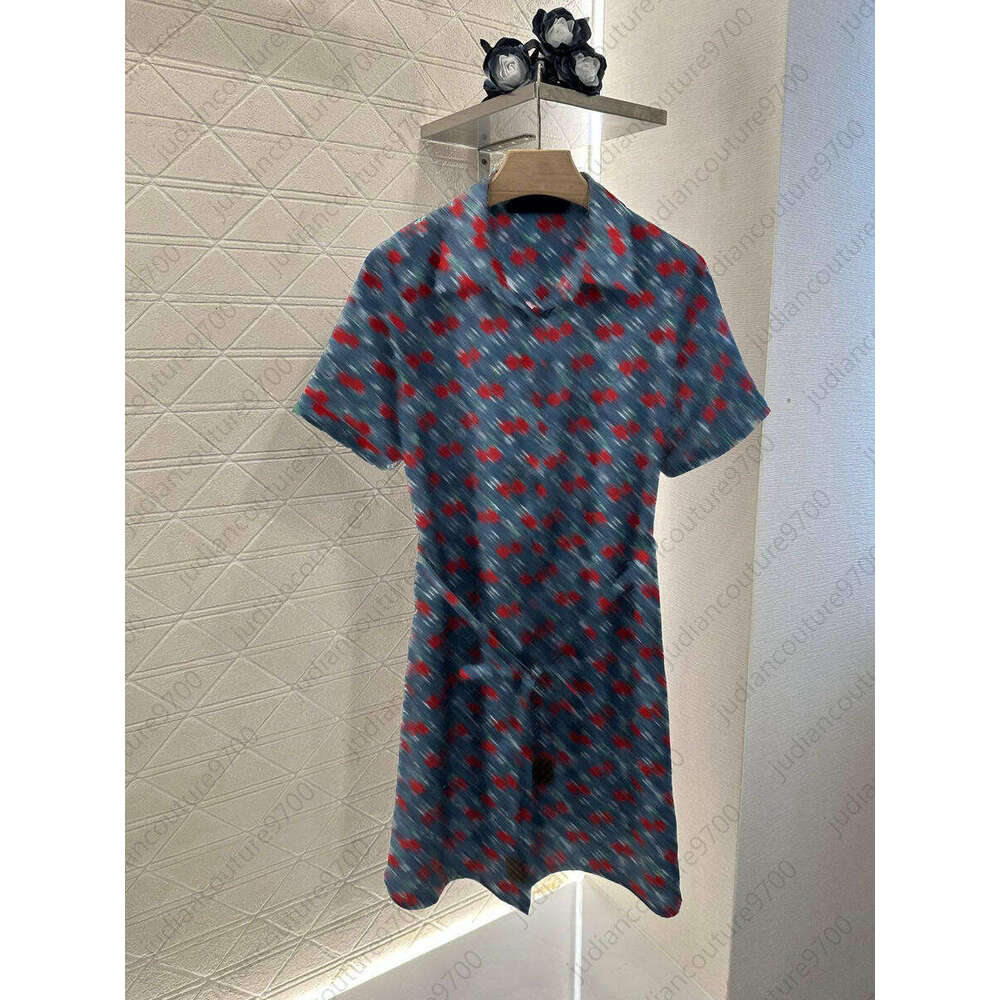 Robes d'été pour femmes Robe de créateurs imprimés entièrement tendance