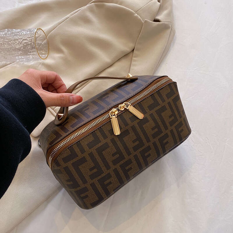 Hot Selling Makeup Accordion Pillow Travel Toiletry Large Capacity Cosmetic Storage Bag Designer Bags