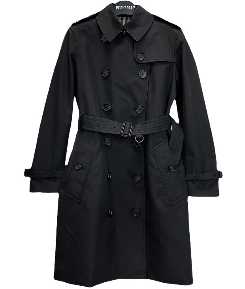 Women's Trench Coats designer brand Autumn New Gabardine Casual Style Coat Slim Fit Fashionable Elegant British Jacket for mens W8D9