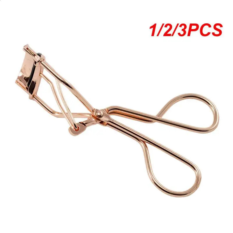 1/2 / 3pcs Professional Rose Gold Eyelash Curler Cons pour coiffure Curling Clip Cils Outils de maquillage cosmétique Accessoires pour femmes 250