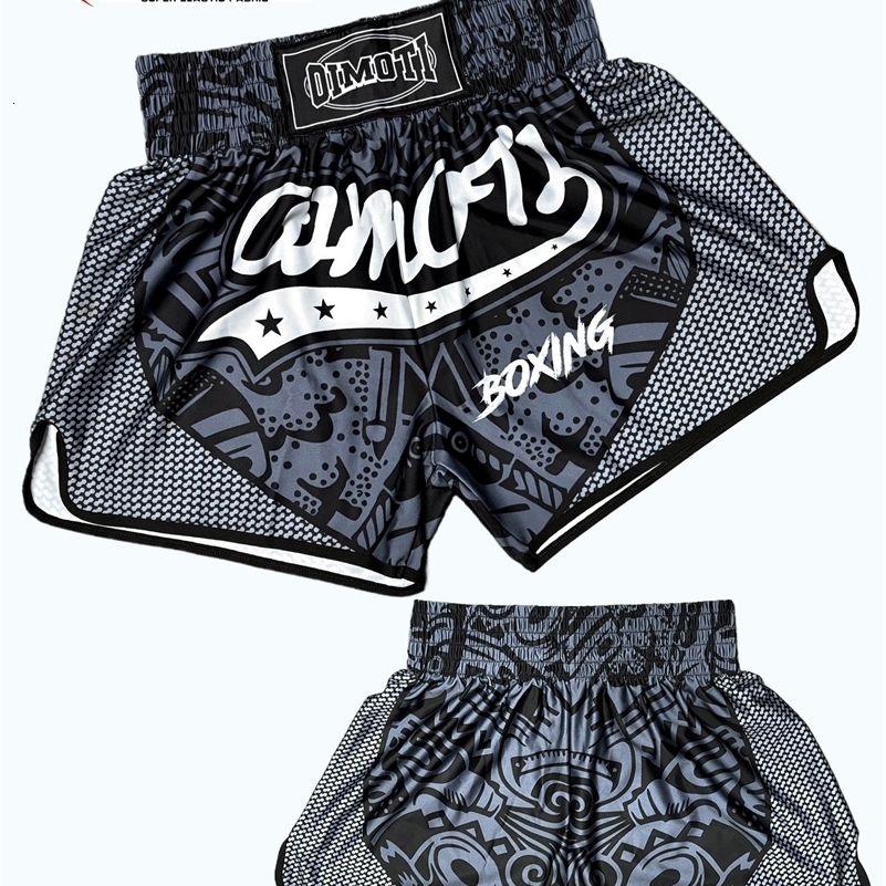 ONE Fitness Quick Dry Elastic Sports Shorts for Men Casual Martial Arts Boxing Wrestling Training Pants 250804CJ