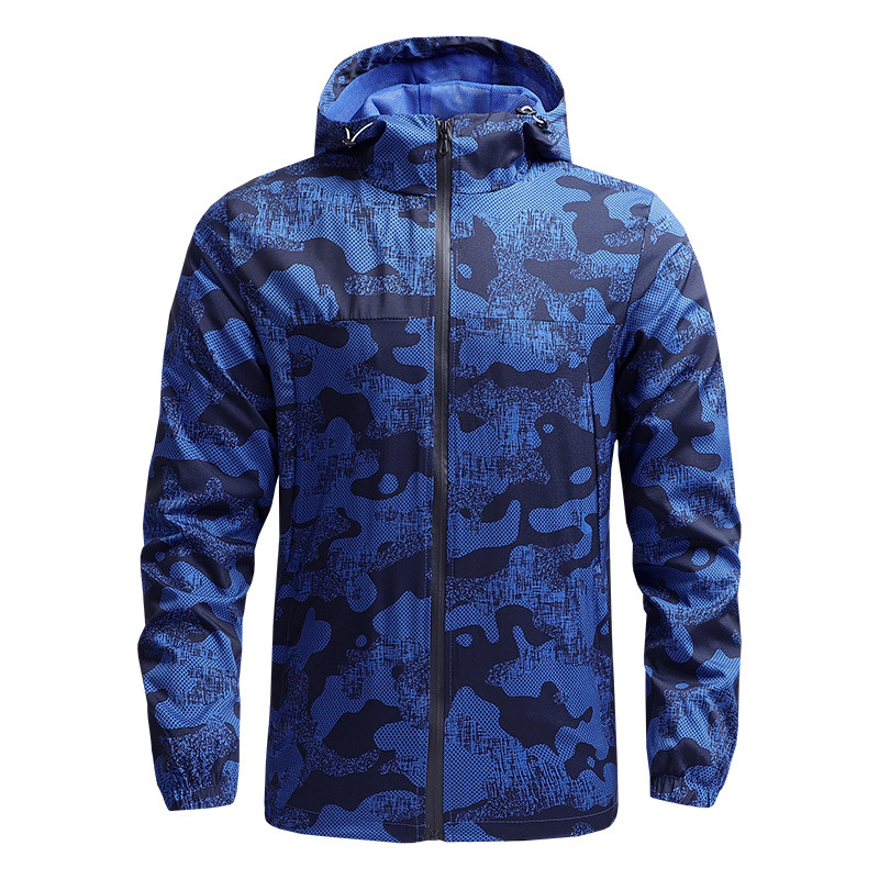 Windbreaker Men's Lightweight Hiking Jacket - Spring/Fall Quick-Dry Windproof Outdoor Coat Casual Sports Windbreaker Plus Sixe: S-5XL