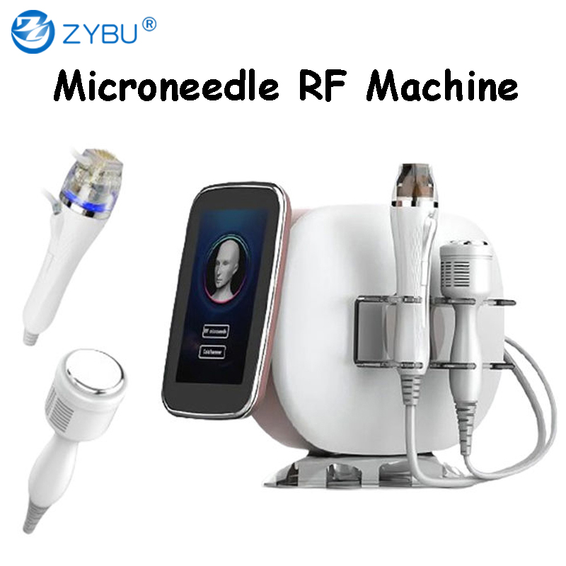 Beauty Face Lift 2 in 1 Microneedle Acne Pore Rf Micro Needle Cold Hammer Skin Tightening Radio Frequency RF Machine Stretch Mark Removal