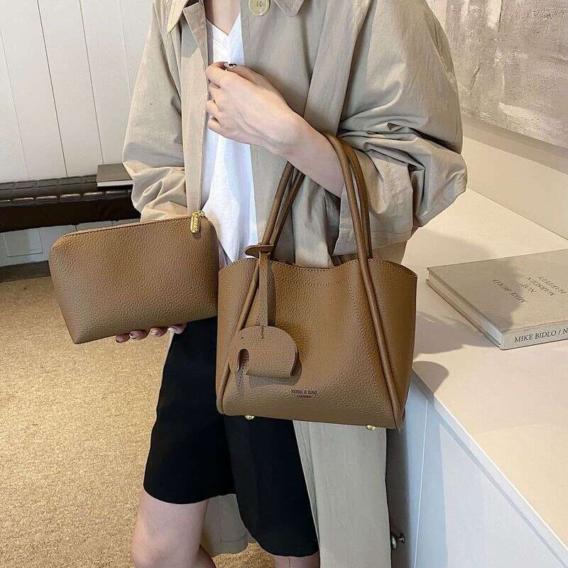 Advanced Western Style Single Shoulder Mother And Child For Women 2024 New Fashion Trend Versatile Cross Body PU