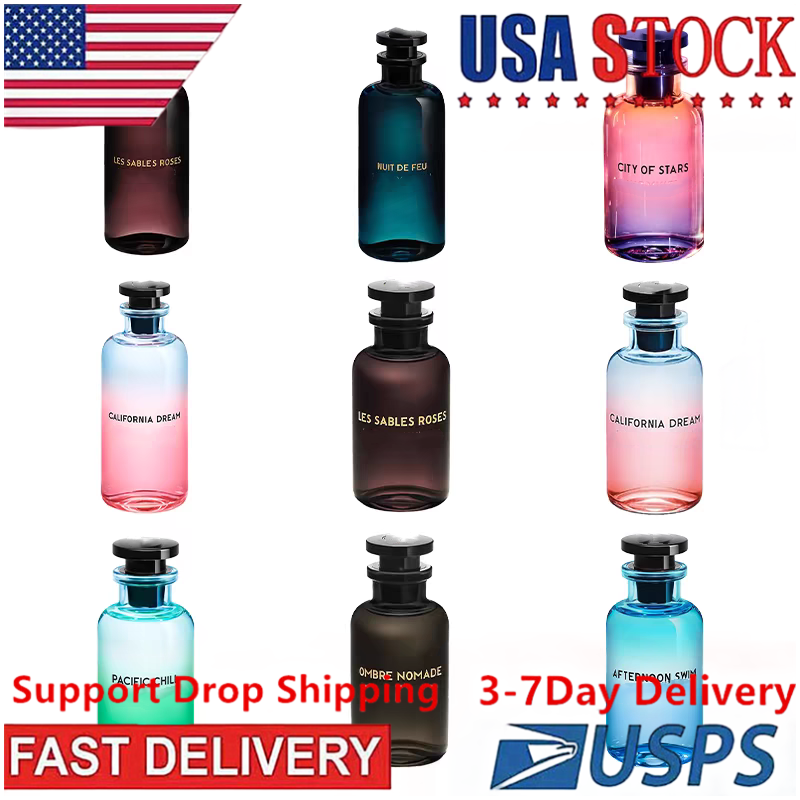 Livraison gratuite aux États-Unis dans 3-7 jours Pacific CHLL Perfume Perfume pour femmes du corps durable déodorant pour l'homme