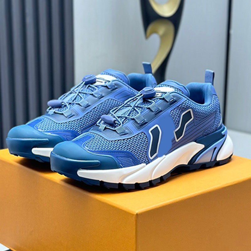 Women men Runner Tatic Sneaker classic blue new model men dad shoes ultra light rubber outsole mesh breathable upper Fashionable lady casual shoe