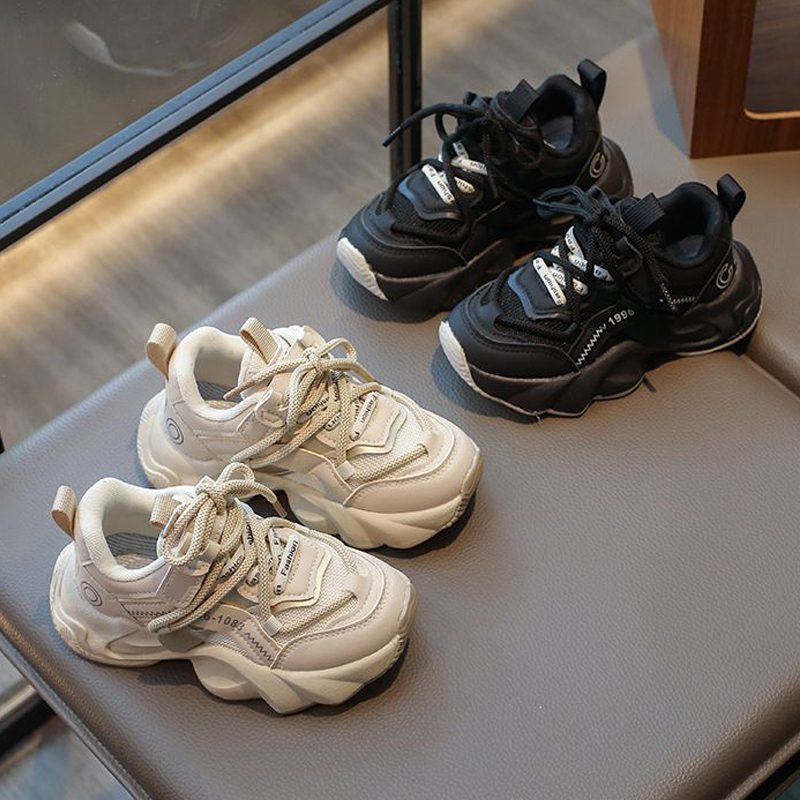 Chaussures en maille pour tout-petits, baskets décontractées antidérapantes pour garçons et filles, chaussures de Sport pour enfants, tailles 26
