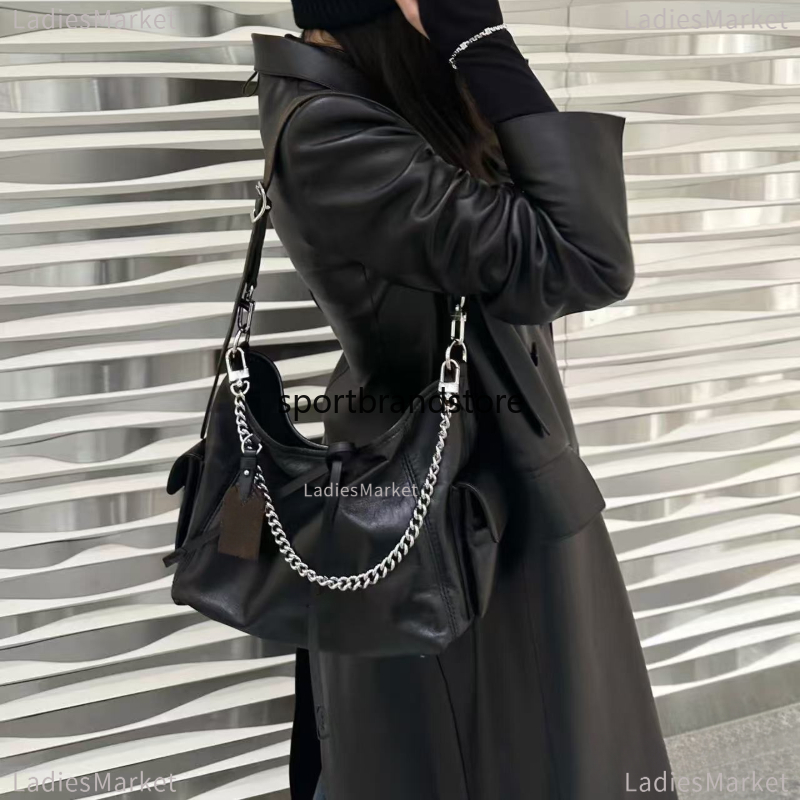 Top Quality Designer Bag Woman Shoulder Bag Genuine Leather Metal Chain Crossbody Bag Luxury Shopping Bag Tote Bag Lady Handbag Carryalls Bb Mp Moto