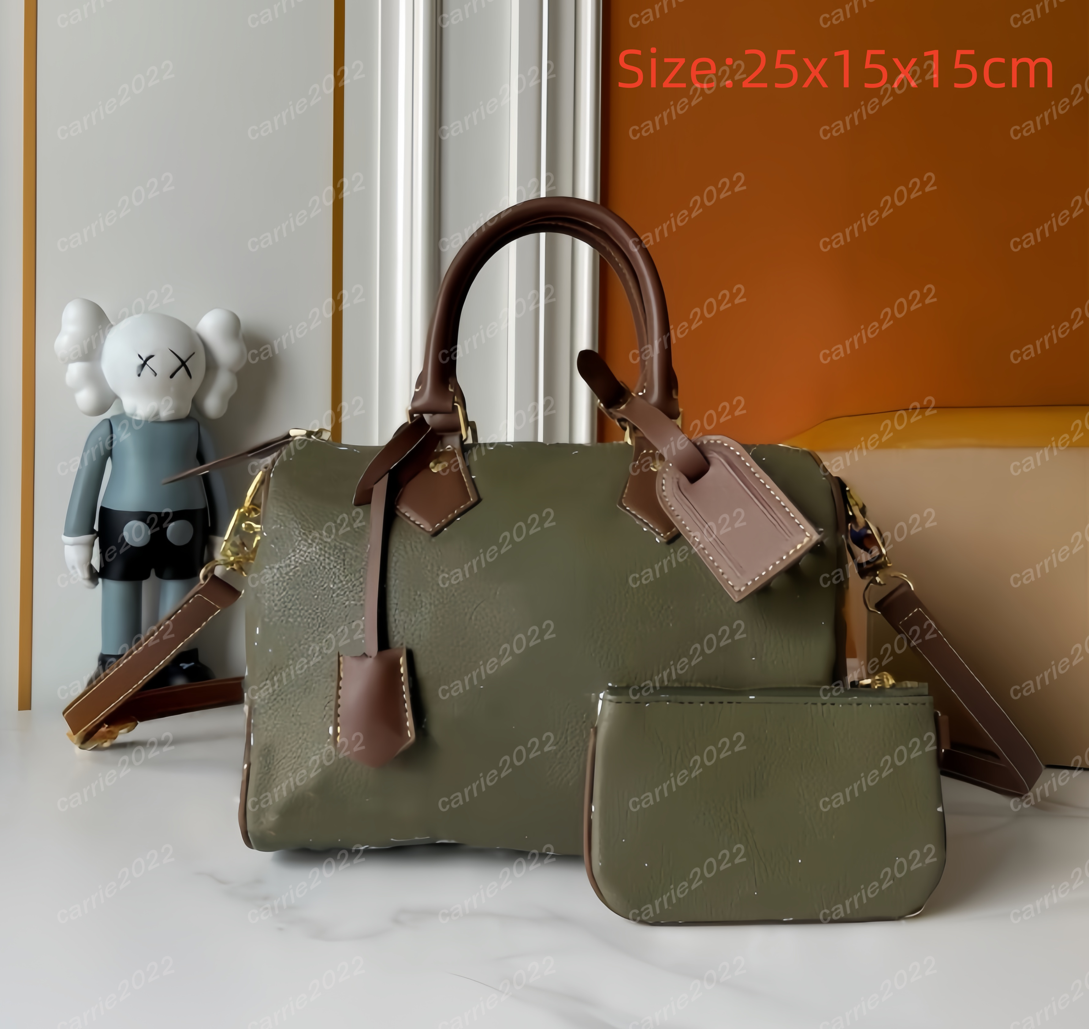Designer bags Luxury SP 30CM Boston leather Bag Totes Handbag Shoulder Bags Crossbody Higher Quality P9 Pouch Purse Soft 30 Pillow 30x25x20cm blue+W