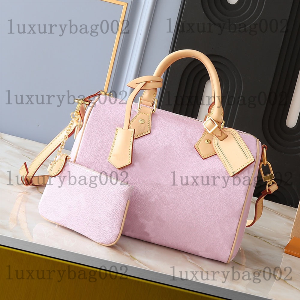 Designer Bag Fashion Shoulder bag Speedyp9 25 Handbag Luxury bags Women Handbags Soft Cross body Lady Tote bags leather Men bag Wallet top bag M2442