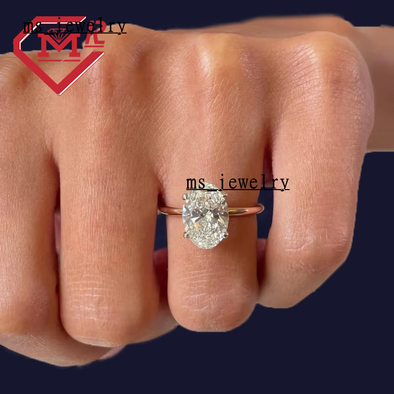 Solid 14k Yellow Gold Engagement Ring IGI Certificate E VS1 3.30ct Oval Cut Lab Diamond Ring