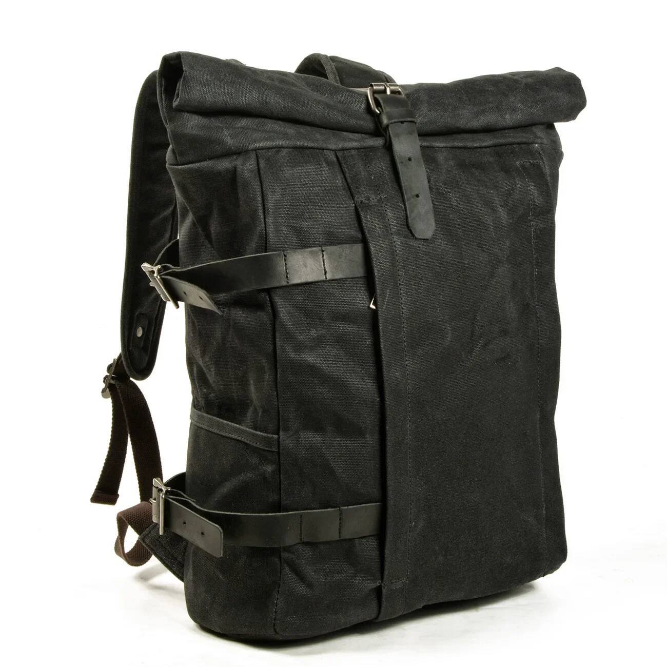 Sacolage de toile de batik vintage grande capacité Antift Antift Imperproof Rucksack pour les sports de voyage en plein air et les sacs à dos de