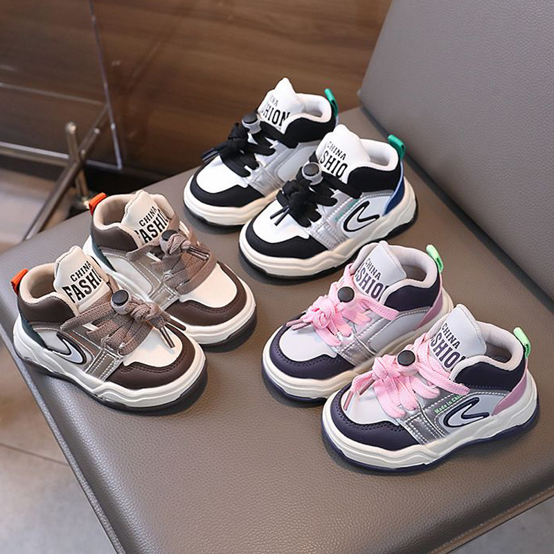 Garçons et filles mode baskets décontractées pour enfants chaussures de running chaussures de basket-ball kidworld enfants sport bébé pour tout-p