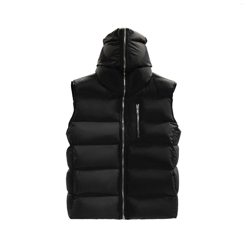 Men's Down Owen Seak Men Coats Jackets Gothic High Street Women Clothing Trench Oversized Winter Dust Windbreaker Black Snow